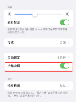 三门峡苹果授权维修站分享iPhone轻点无法唤醒怎么办