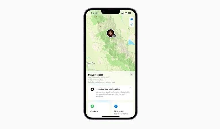 三门峡苹果14维修分享iPhone14系列中 FindMy功能通过卫星分享位置方法教程 