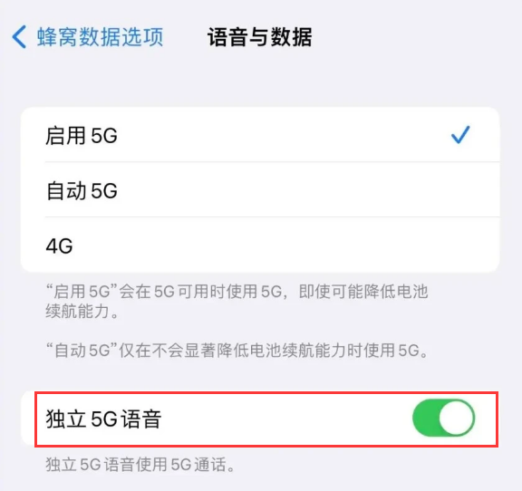 三门峡苹果14维修分享iPhone 14 Pro如何开启VoNR 
